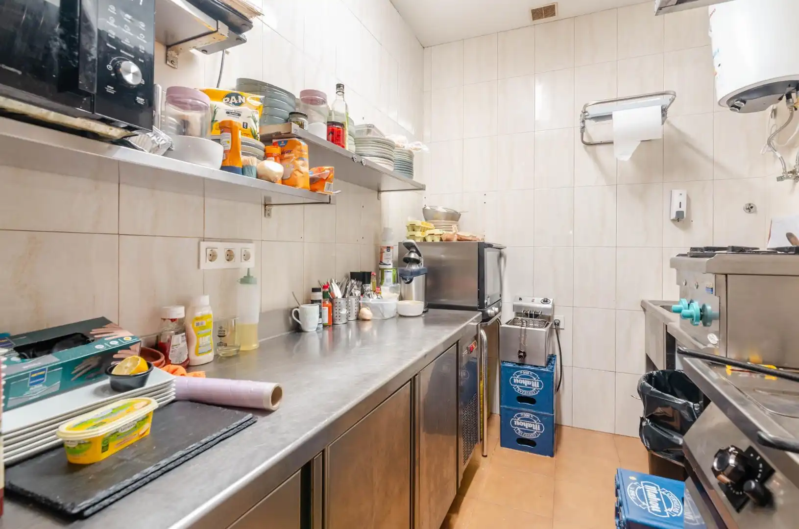 Cocina de Local en traspaso en Gijón  con Aire acondicionado