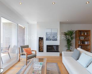 Living room of Apartment to rent in  Barcelona Capital  with Air Conditioner, Heating and Parquet flooring