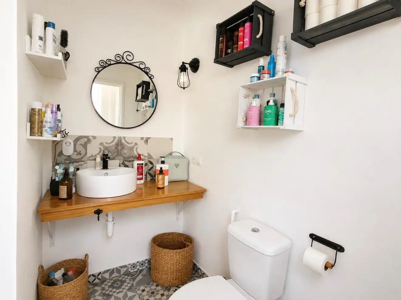 Bathroom of Flat for sale in  Palma de Mallorca  with Furnished