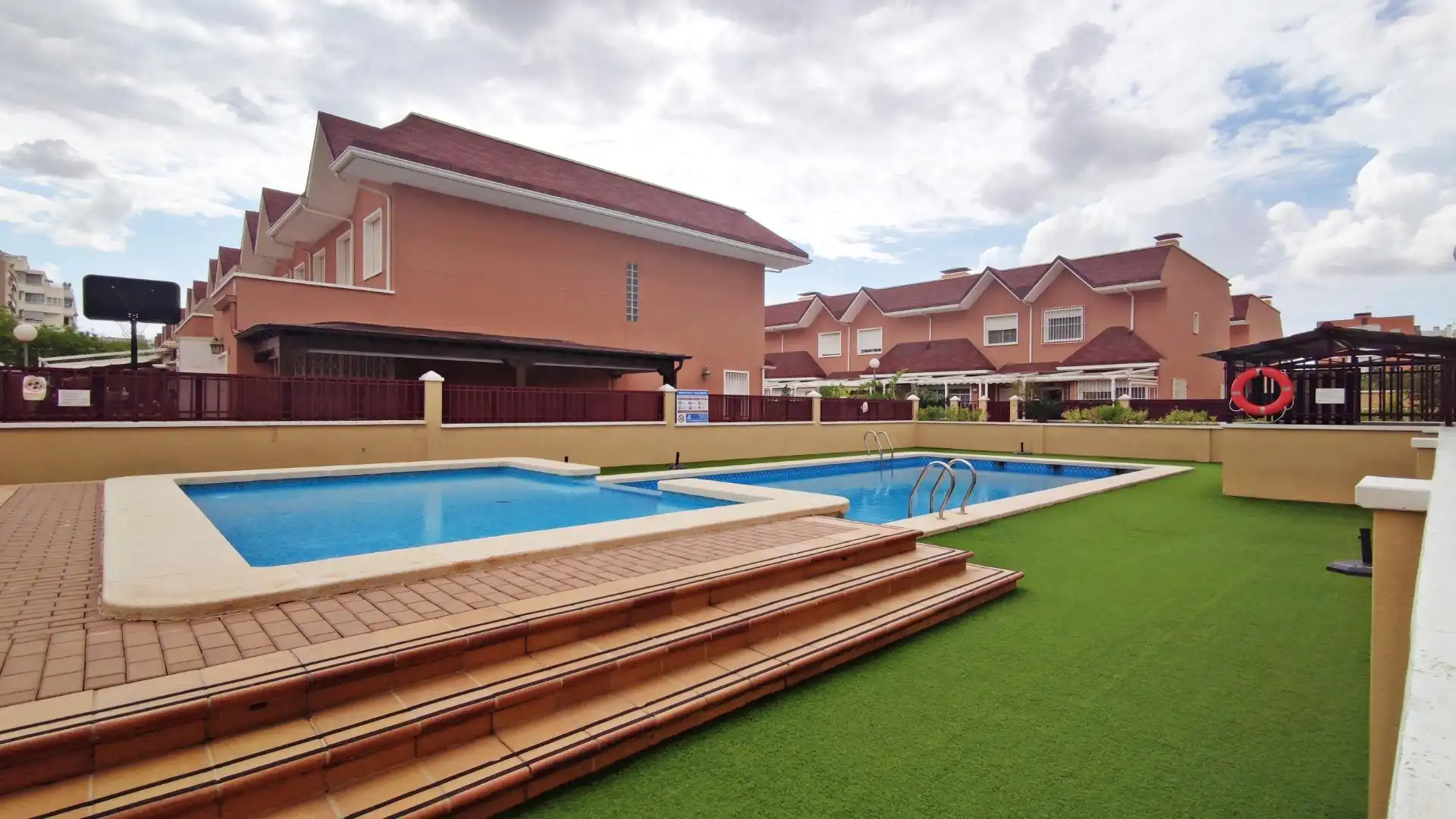 Piscina de Casa o xalet en venda en Elche / Elx amb Calefacció, Jardí privat i Terrassa