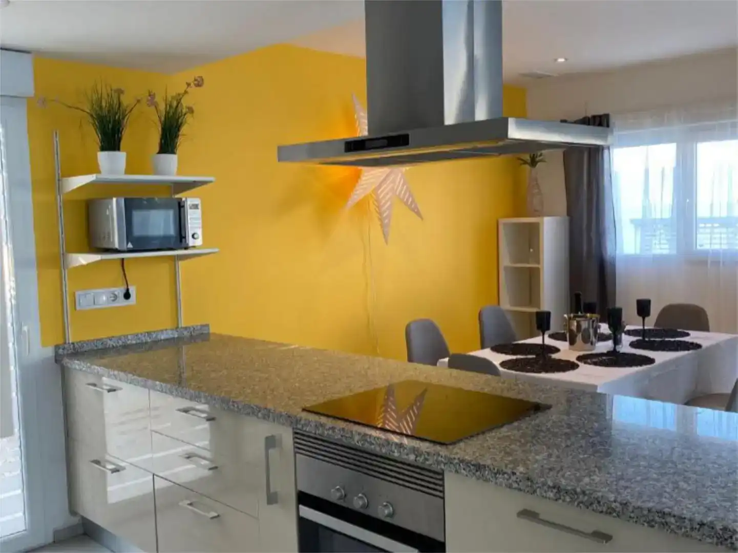 Cuina de Casa o xalet en venda en La Nucia amb Aire condicionat, Piscina i Balcó
