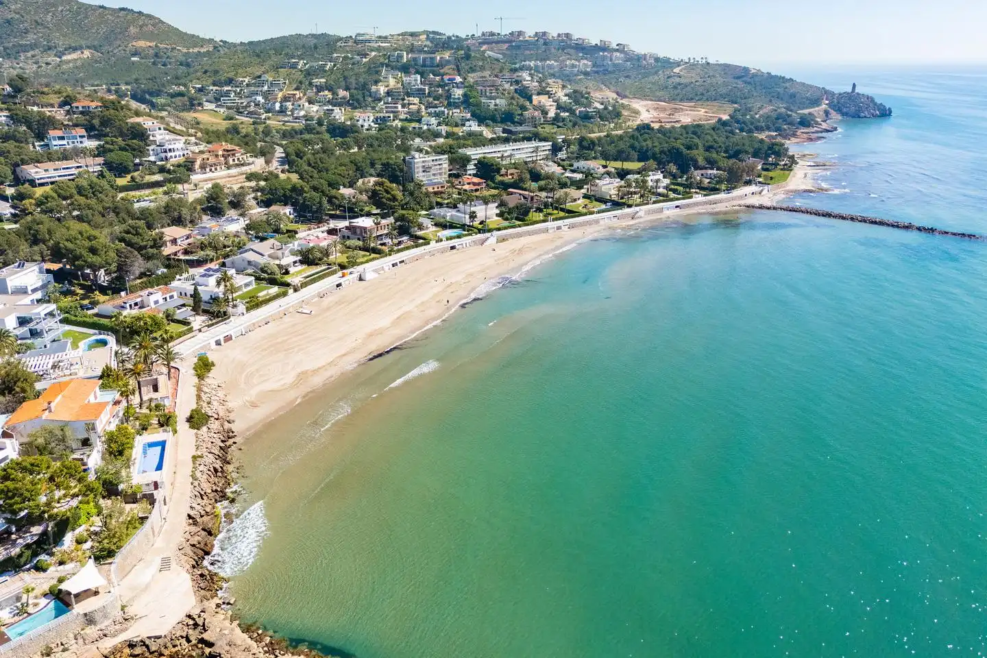 Vista exterior de Casa o chalet en venta en Oropesa del Mar / Orpesa con Aire acondicionado, Jardín privado y Terraza