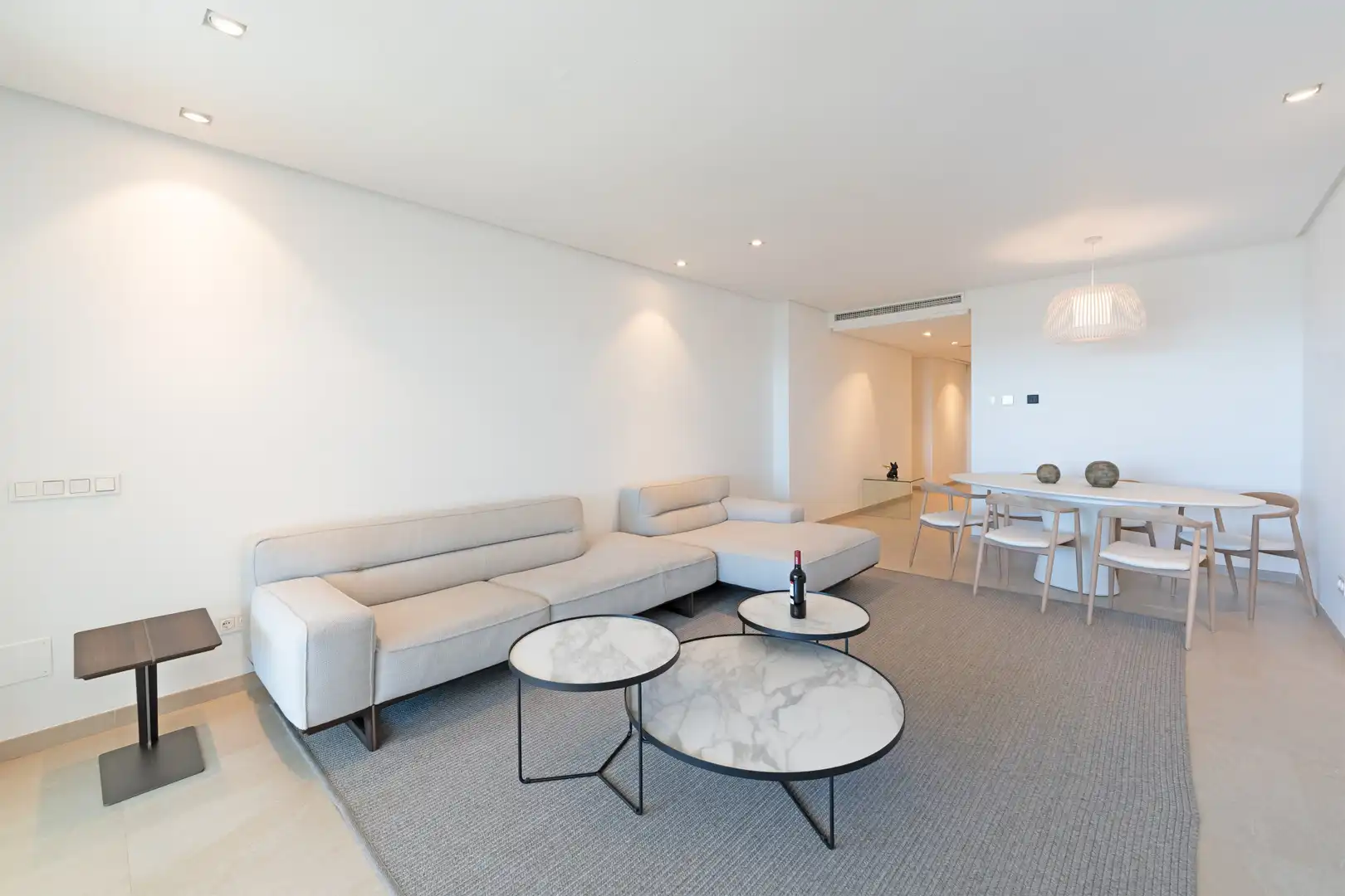 Sala de estar de Planta baja en venta en Estepona con Aire acondicionado, Terraza y Trastero