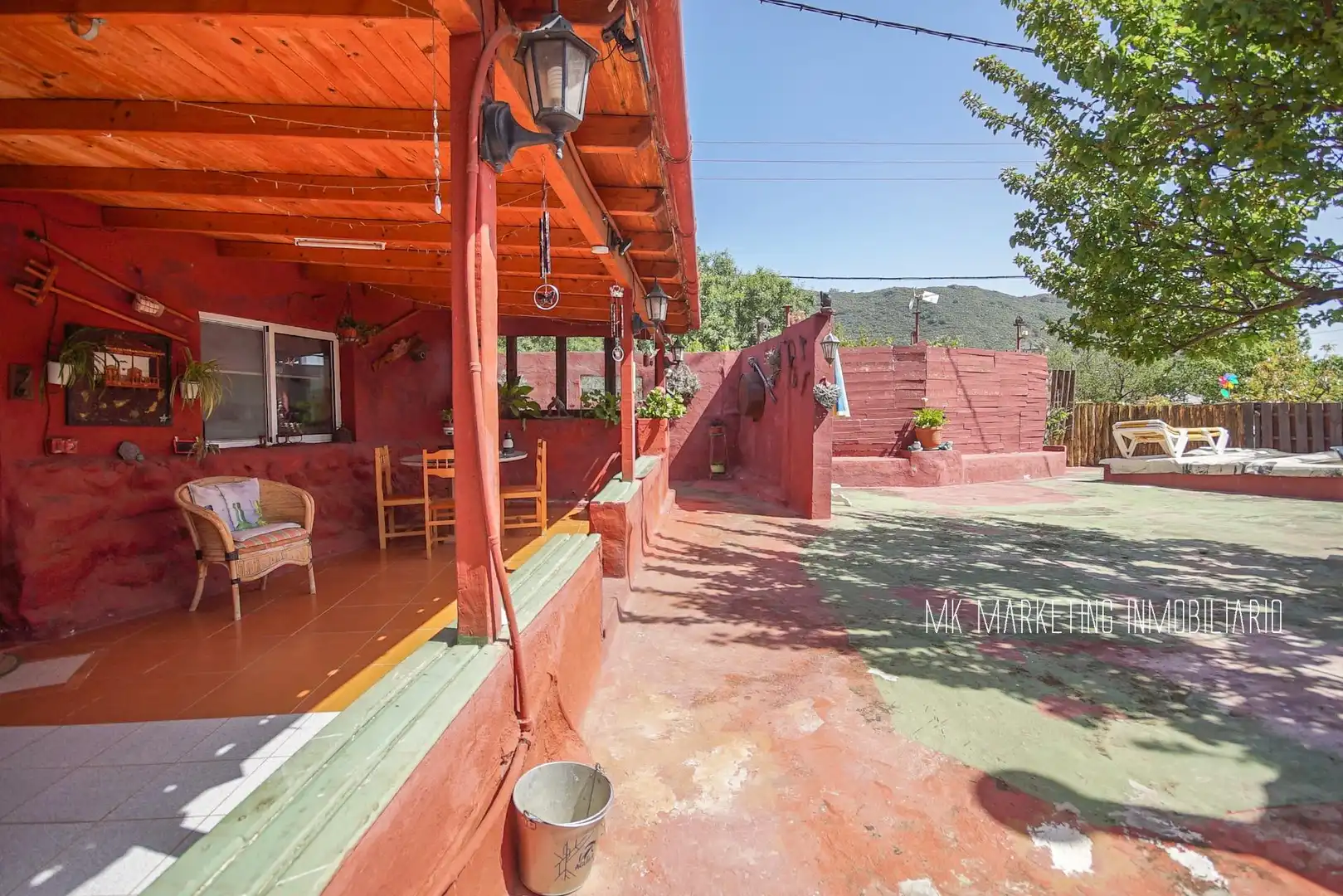 Terrassa de Finca rústica en venda en Valsequillo de Gran Canaria amb Aire condicionat, Terrassa i Piscina