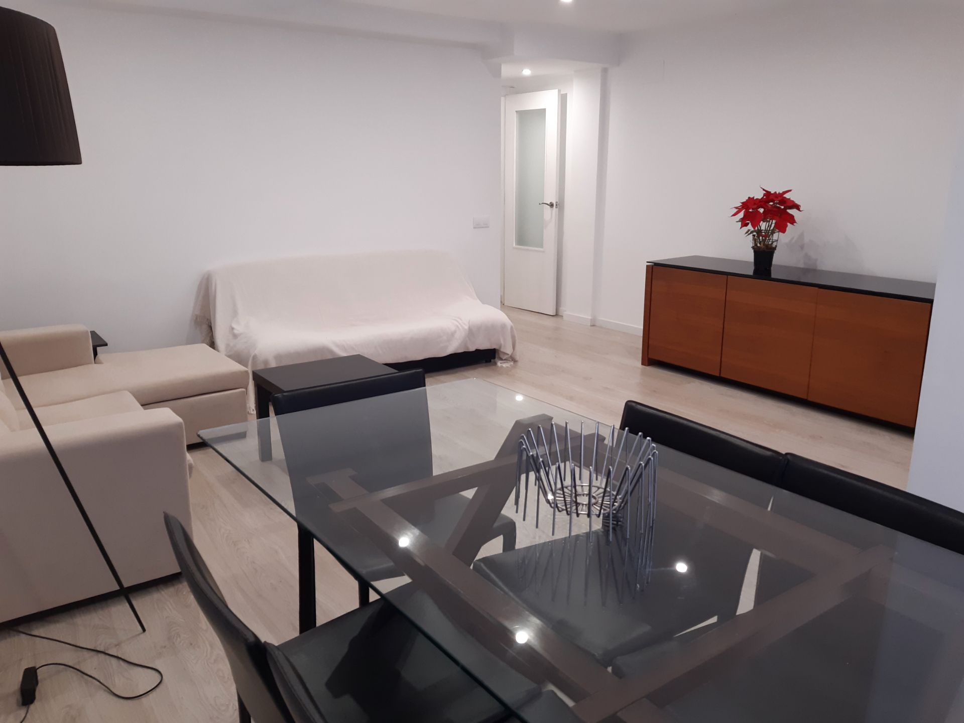Living room of Flat to rent in Godella  with Air Conditioner, Furnished and Oven
