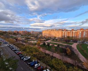 Exterior view of Flat for sale in  Madrid Capital  with Air Conditioner, Heating and Storage room