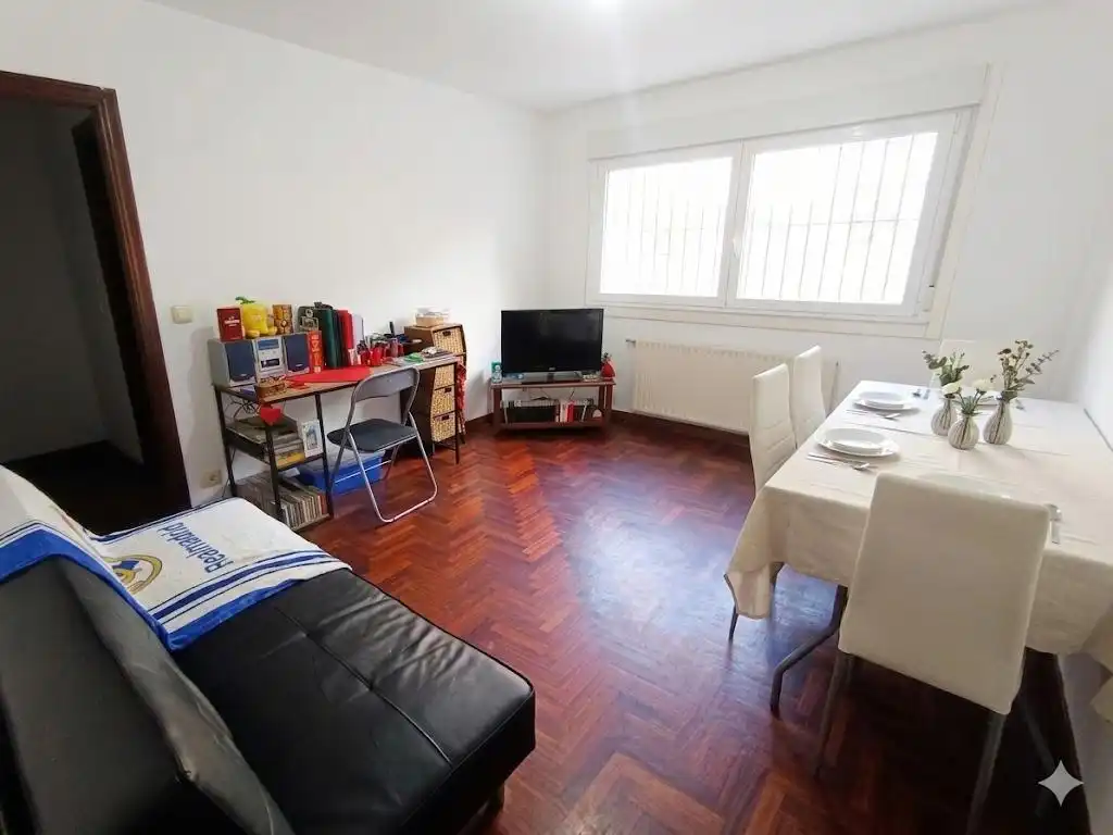 Sala de estar de Piso en venta en Poio con Amueblado