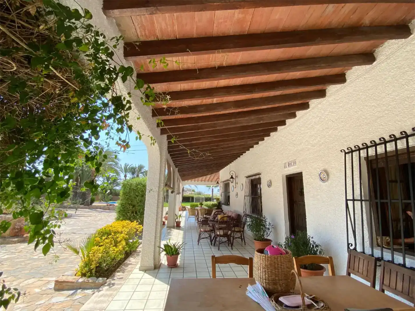 Terrassa de Casa o xalet en venda en Santa Pola amb Aire condicionat i Piscina