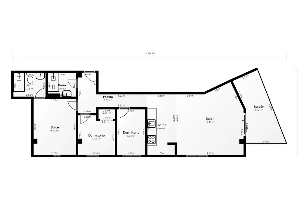 Apartamento en venta en Avenida Mar Del, Playa Morro de Gos