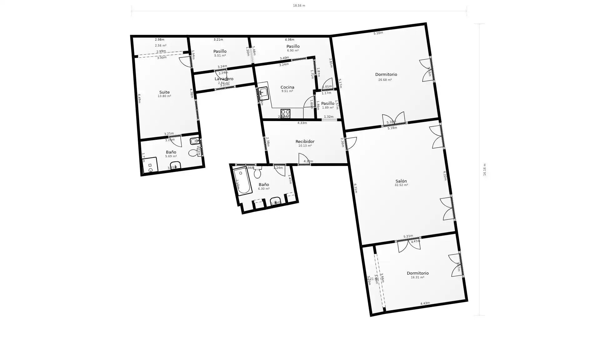 Piso en venta en Barcelona con Calefacción, Amueblado y Balcón