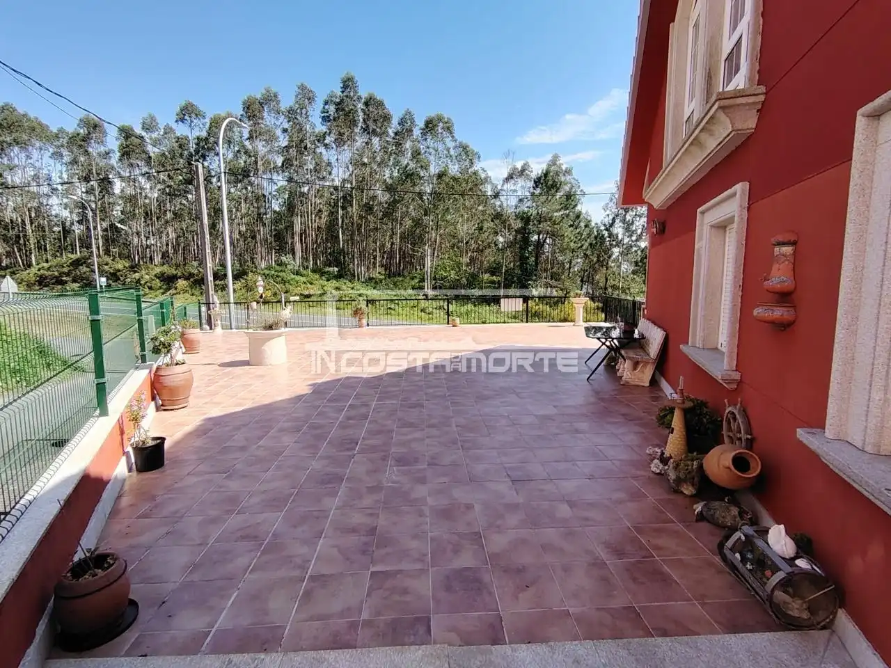 Terrace of Detached homes for sale in Fisterra  with Heating, Terrace and Storage room