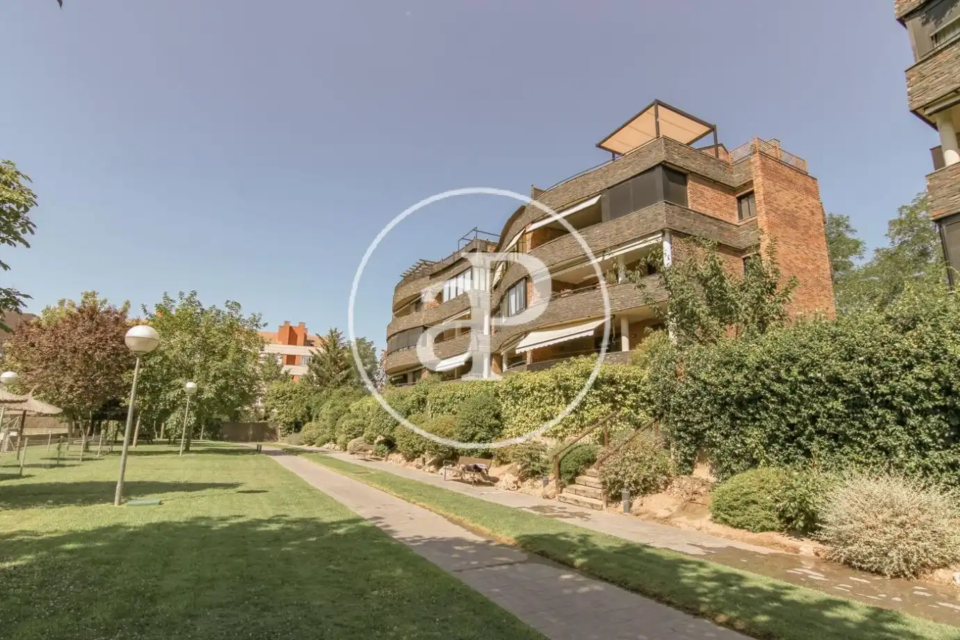 Exterior view of Flat for rent in La Moraleja  with Air Conditioner, Heating and Terrace
