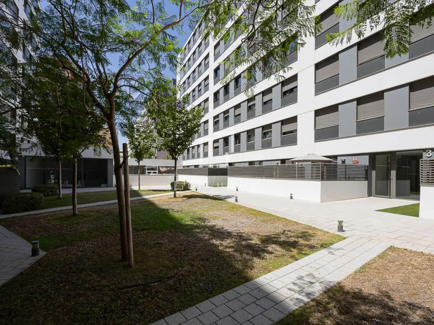 Vista exterior de Piso en venta en Barcelona con Aire acondicionado, Parquet y Terraza