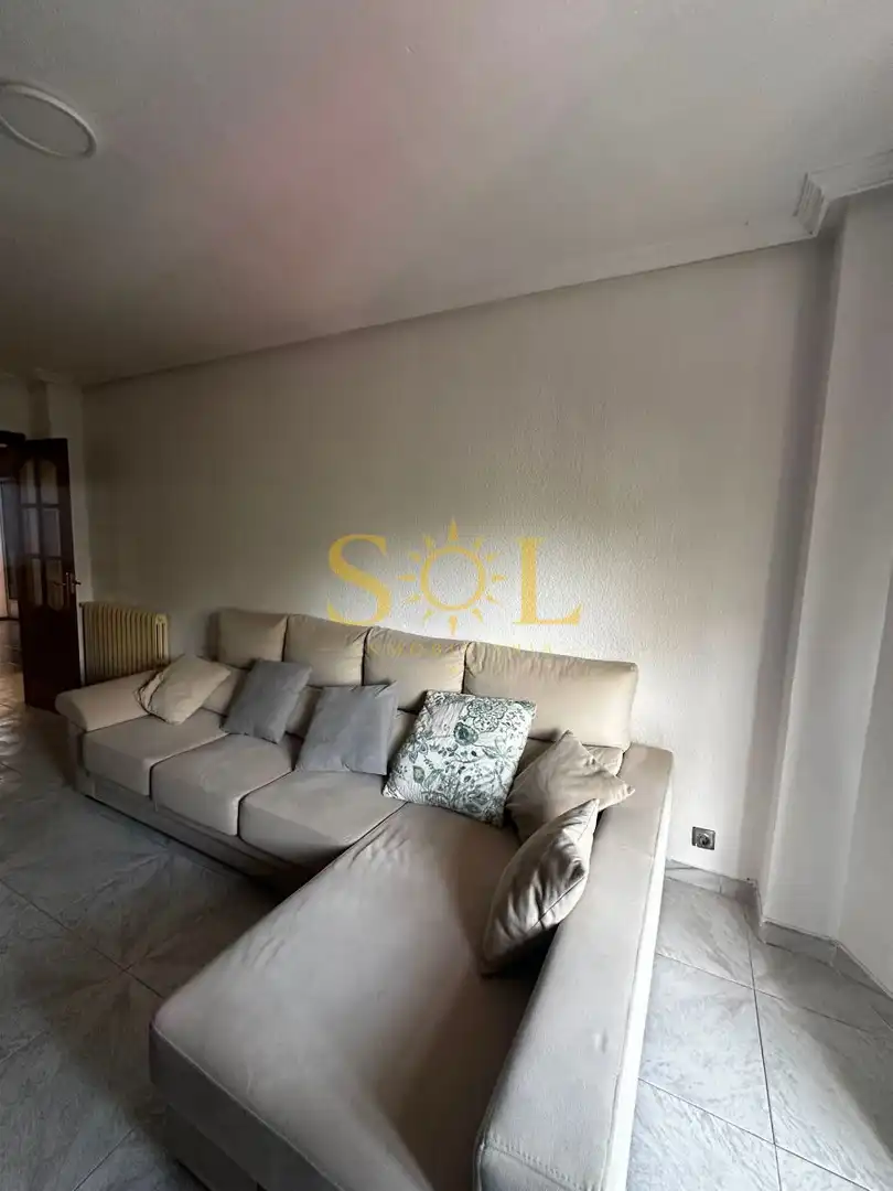 Wohnzimmer von Wohnung zum Verkauf in León Capital  mit Parkett, Terrasse und Möbliert