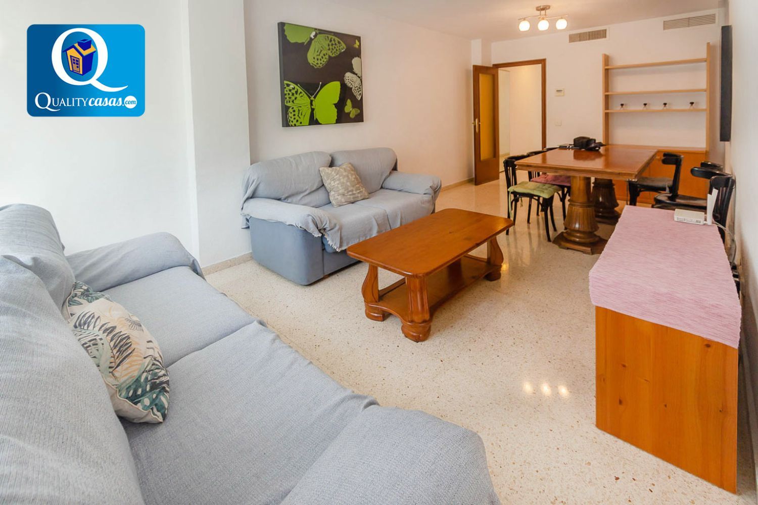 Living room of Flat for sale in San Vicente del Raspeig / Sant Vicent del Raspeig  with Air Conditioner, Heating and Terrace