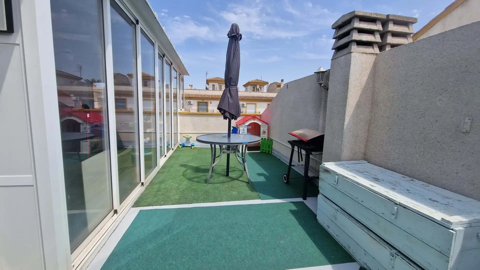 Terrassa de Casa adosada en venda en Daya Nueva amb Aire condicionat, Calefacció i Terrassa