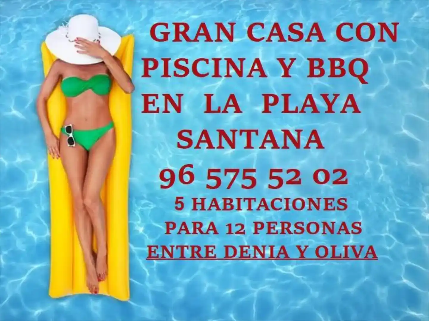 Piscina de Casa o xalet de lloguer en Devessa - Monte Pego