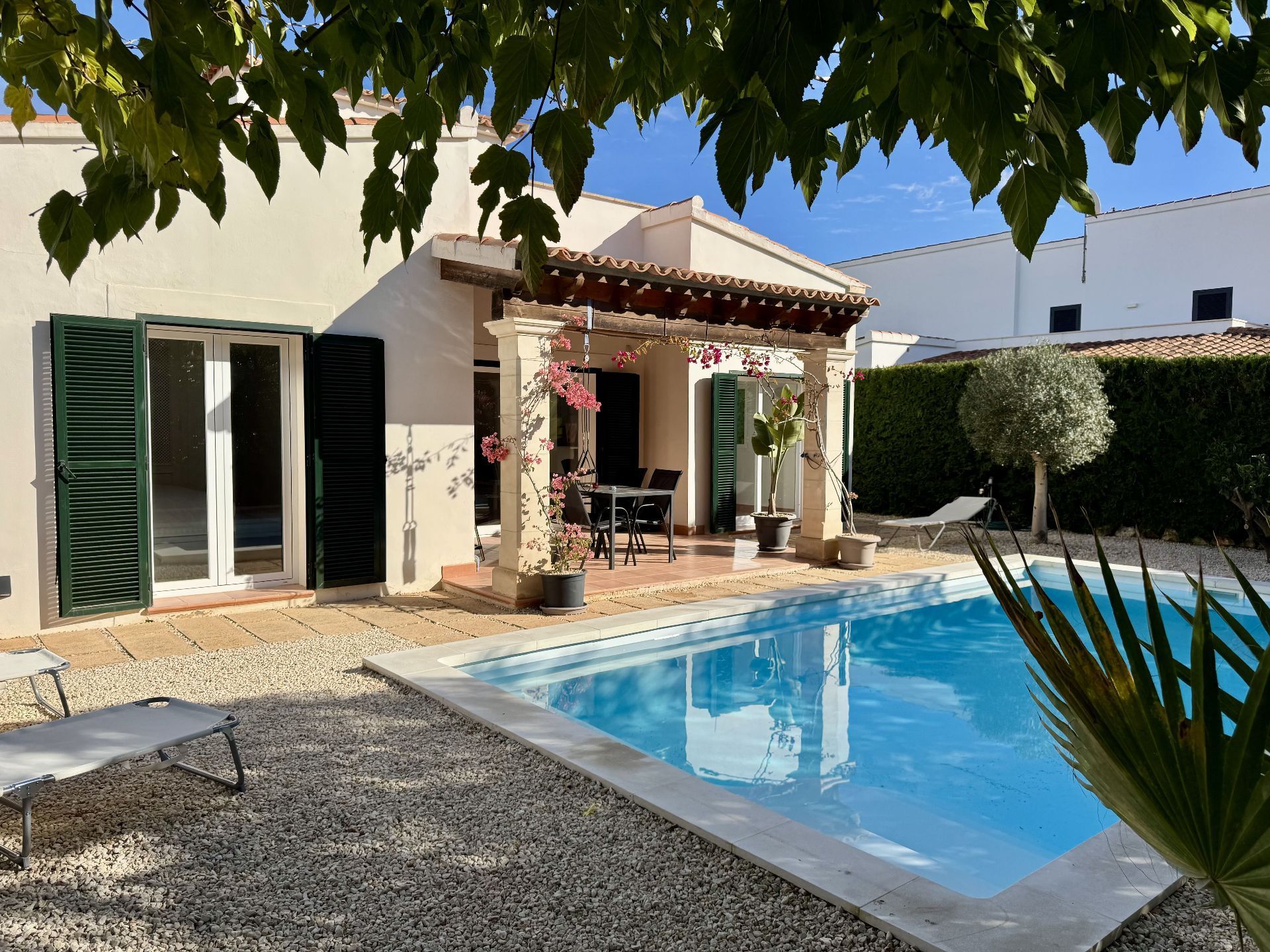 Swimming pool of House or chalet to rent in Campos  with Air Conditioner, Heating and Private garden