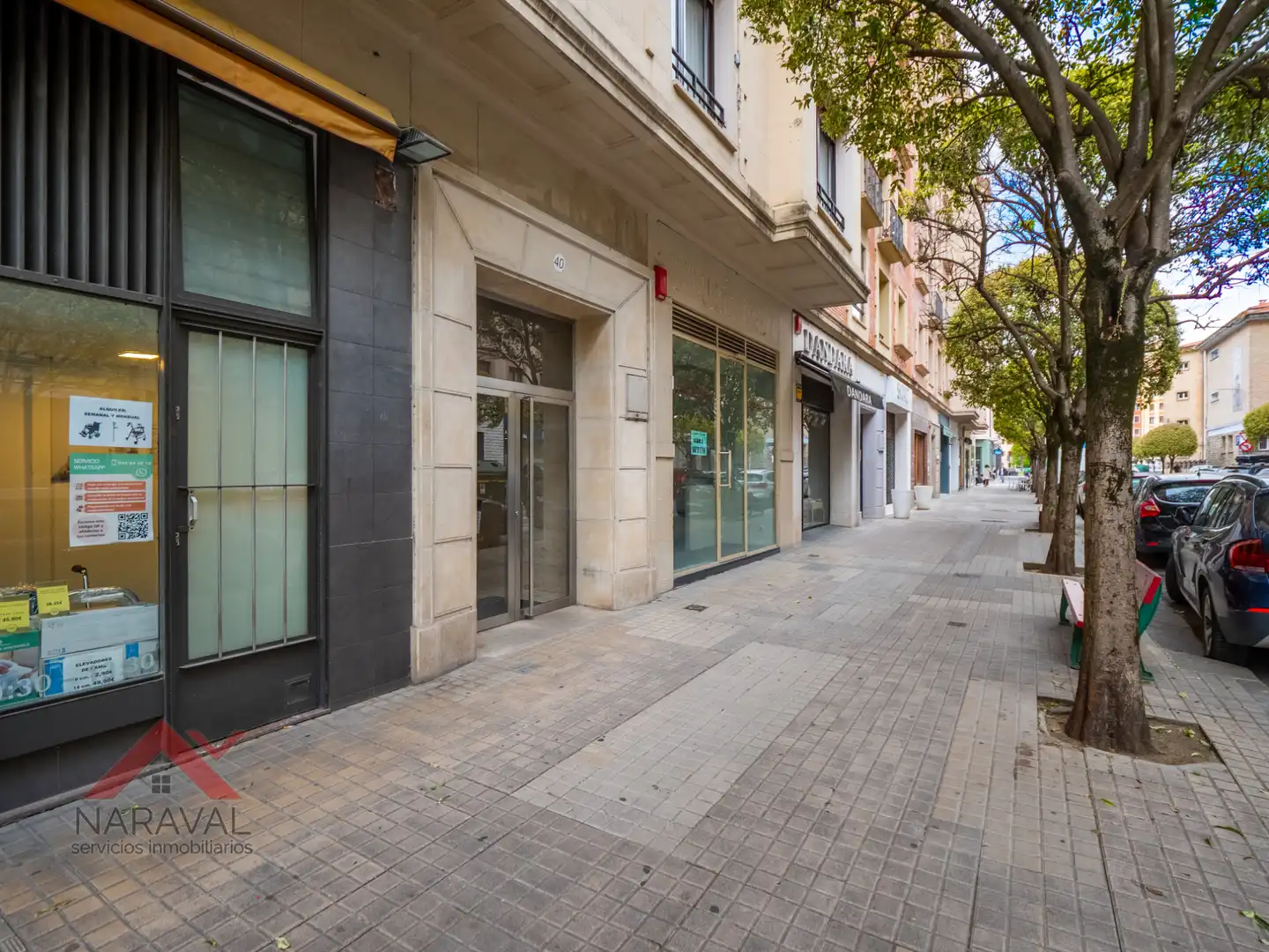 Exterior view of Flat for sale in  Pamplona / Iruña  with Air Conditioner, Heating and Oven