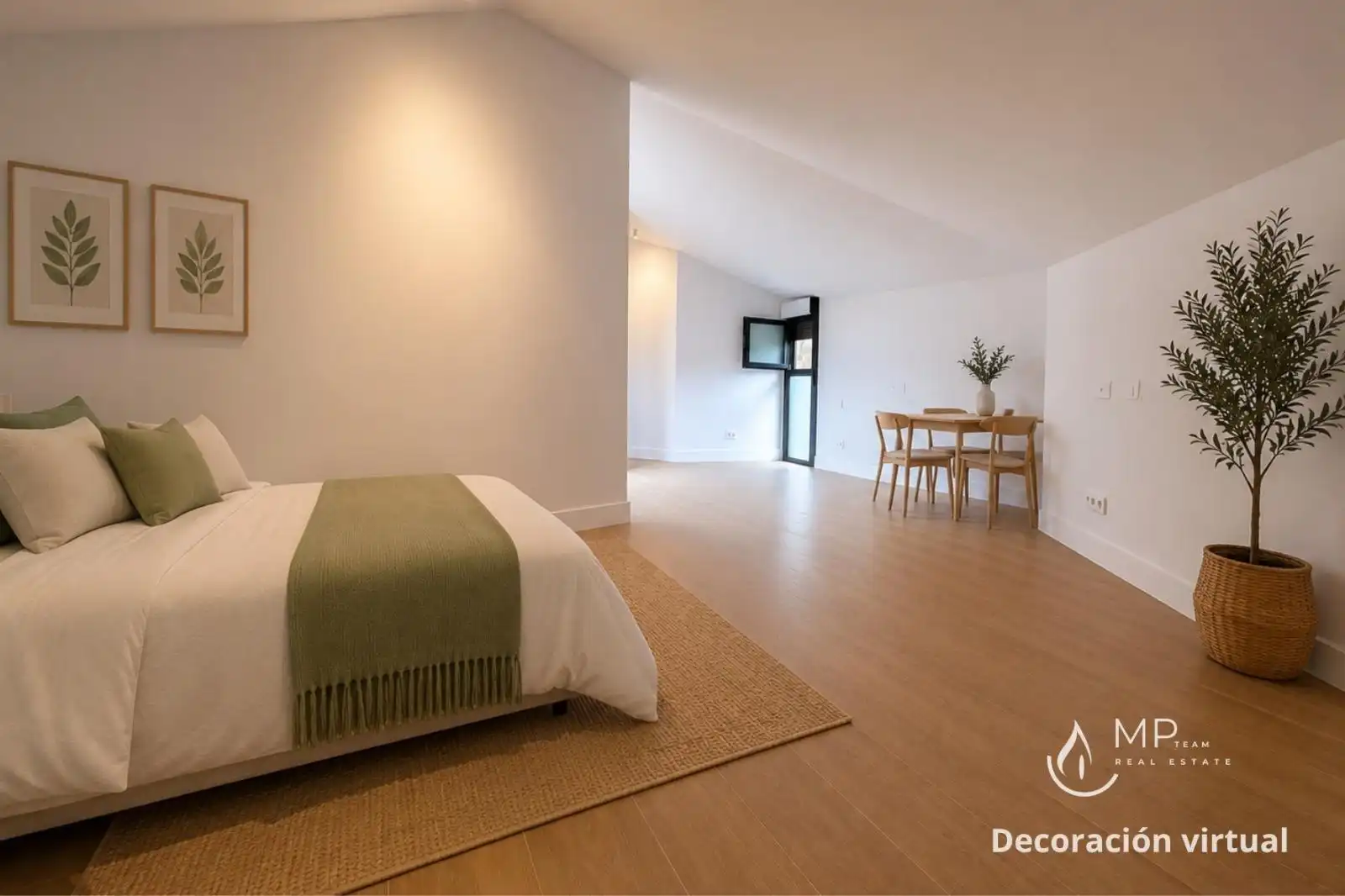Habitación de Dúplex en venta en Miraflores de la Sierra con Aire acondicionado y Calefacción