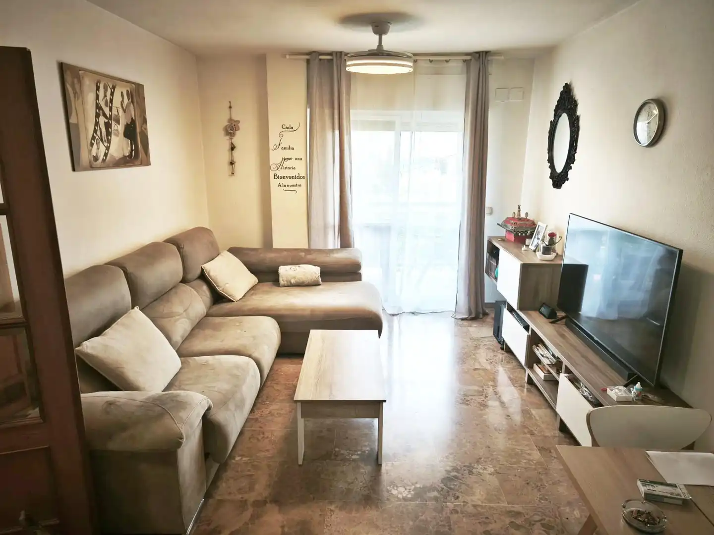 Sala d'estar de Pis en venda en Málaga amb Aire condicionat, Calefacció i Jardí privat
