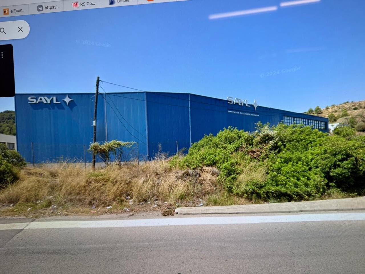 Vista exterior de Nave industrial en venta en Montcada i Reixac con Calefacción