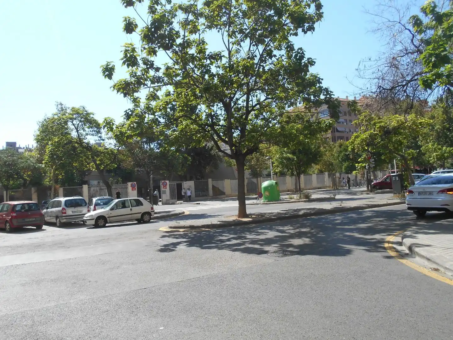Exterior view of Flat for rent in Valencia  with Air Conditioner, Heating and Terrace