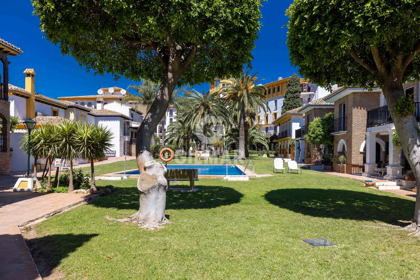 Garden of Flat for sale in Fuengirola  with Heating, Private garden and Swimming Pool
