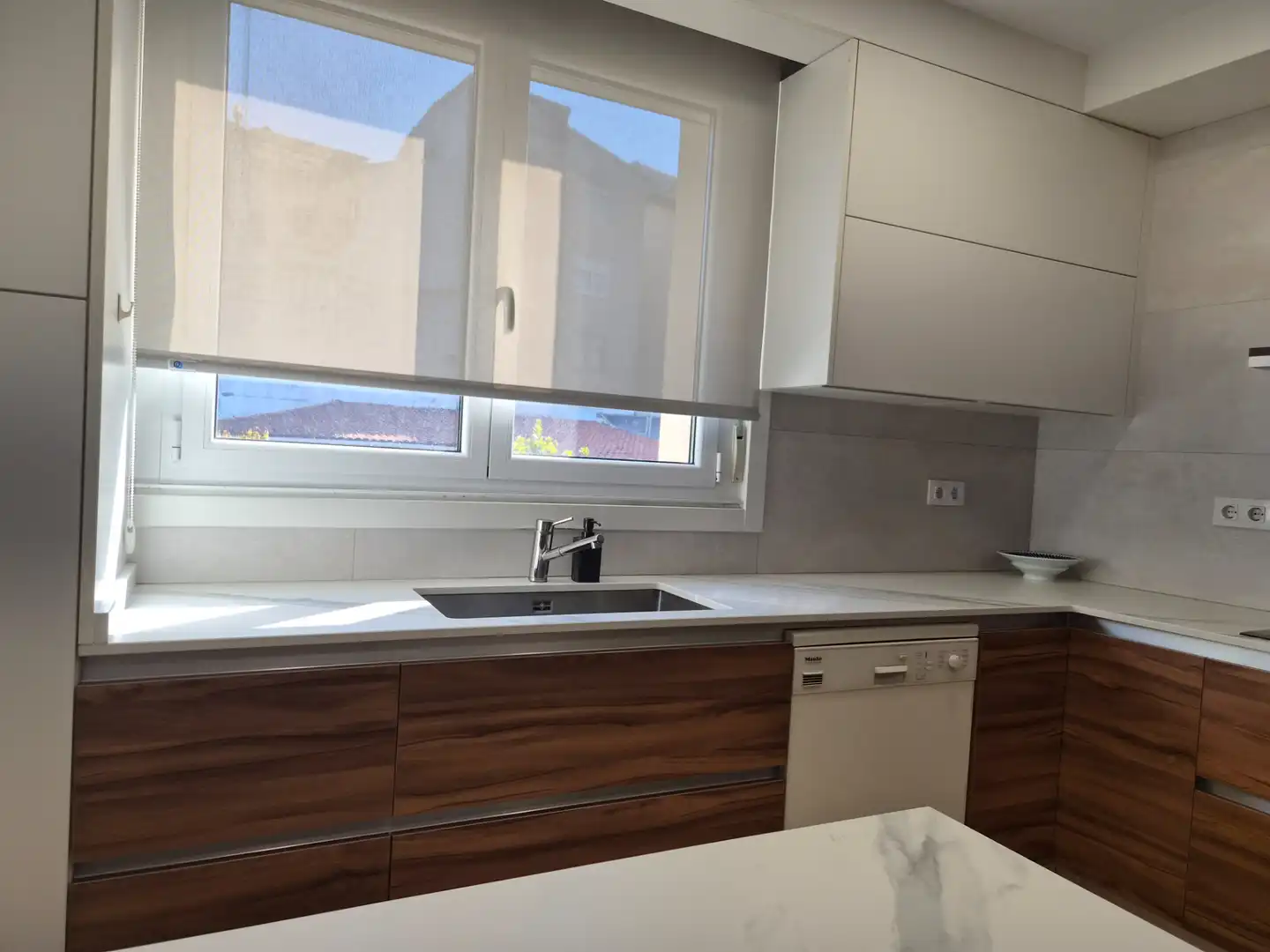 Cocina de Casa o chalet en venta en Oleiros con Calefacción, Jardín privado y Parquet