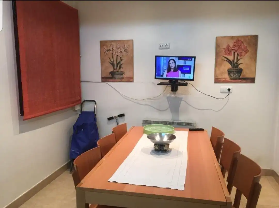 Dining room of Flat for rent in Santiago de Compostela   with Heating and Furnished