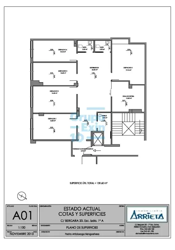 Büro mit Aufzug zur Miete in Bergara, imagen 17