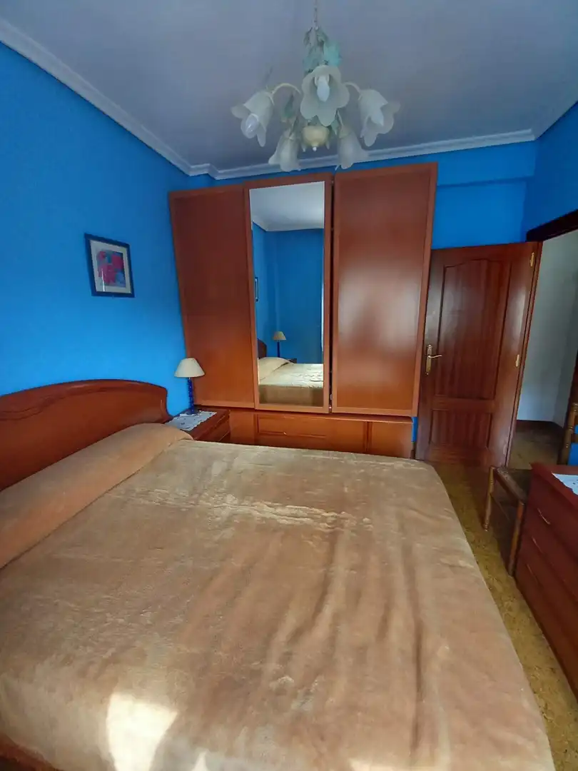 Bedroom of Flat for sale in Torrelavega   with Heating, Terrace and Furnished