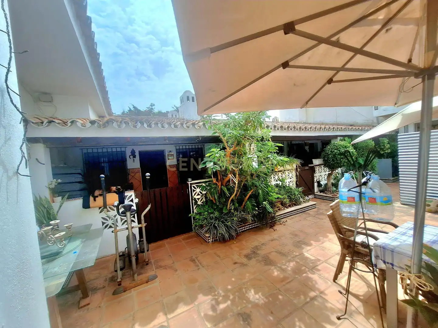 Terraza de Casa o chalet en venta en Marbella con Aire acondicionado, Trastero y Balcón
