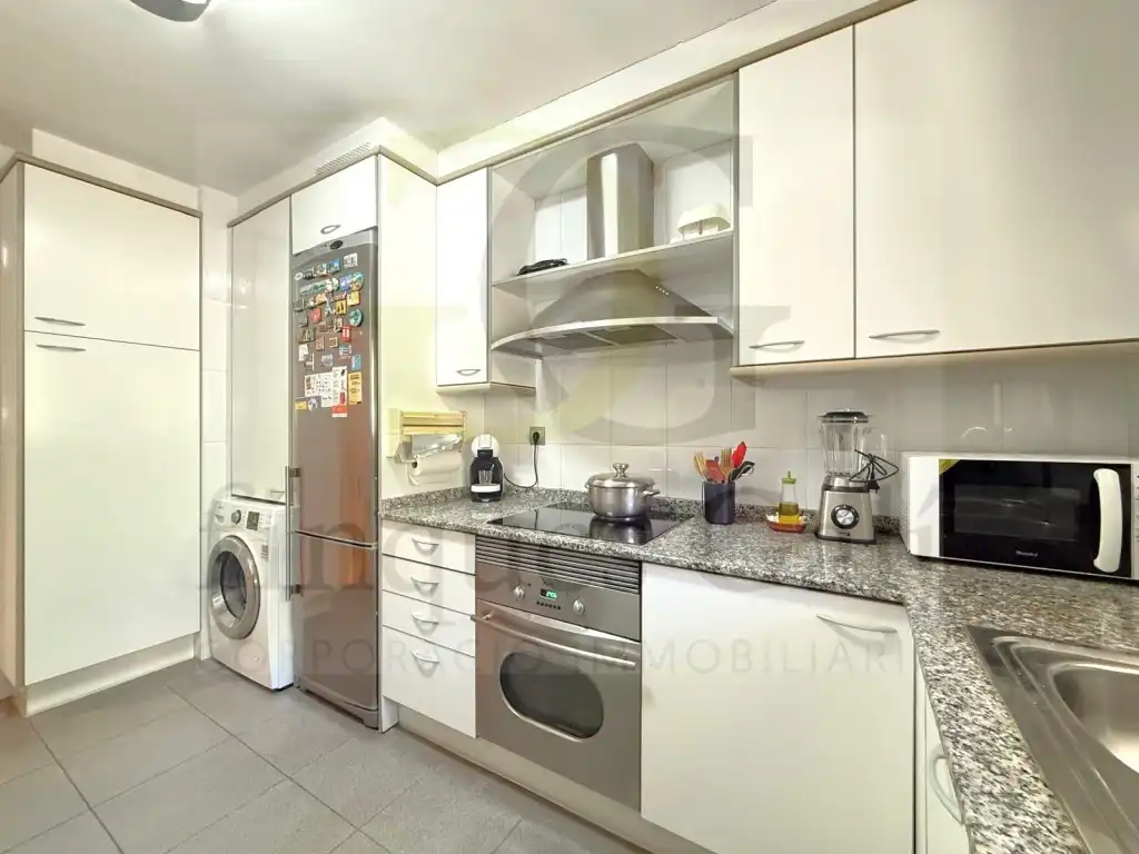 Küche von Wohnung zum Verkauf in Monistrol de Montserrat mit Klimaanlage, Balkon und Haustechnik
