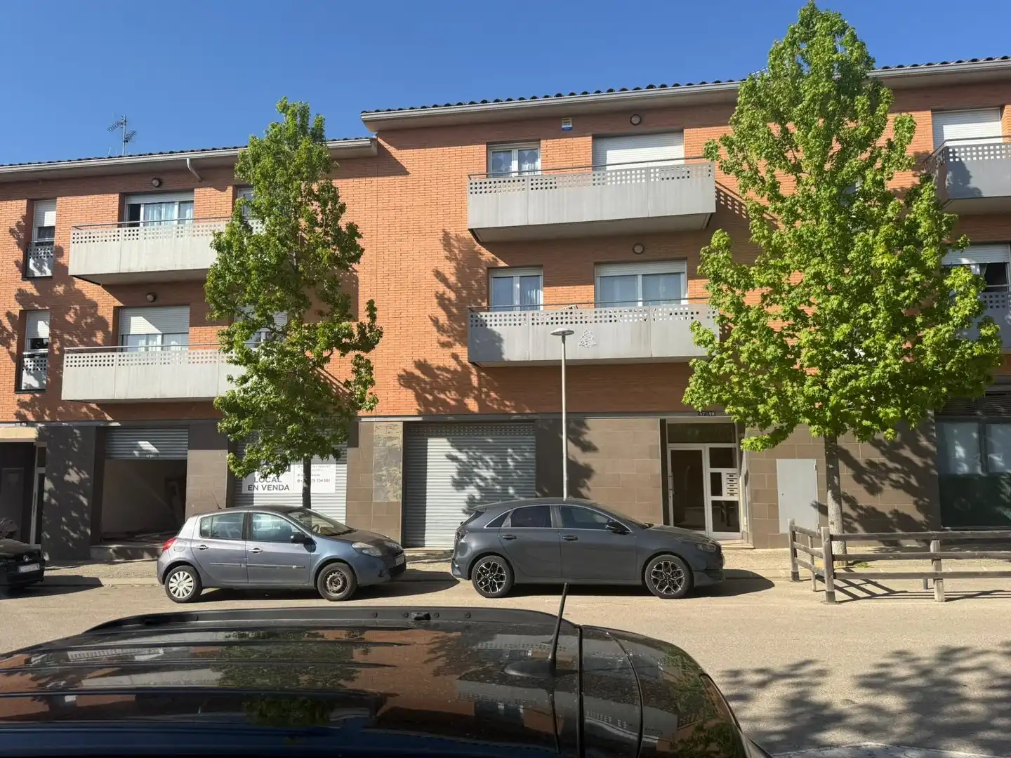 Vista exterior de Local en venda en Llagostera