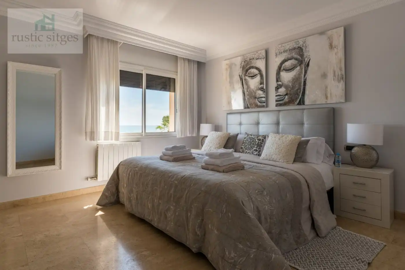 Dormitori de Casa o xalet en venda en Sitges amb Aire condicionat, Calefacció i Jardí privat