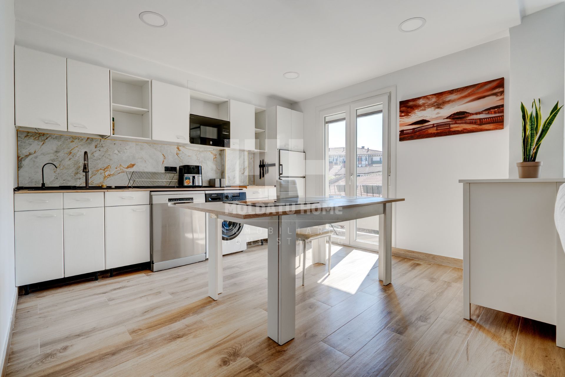 Kitchen of Flat for sale in Hernani  with Heating and Terrace