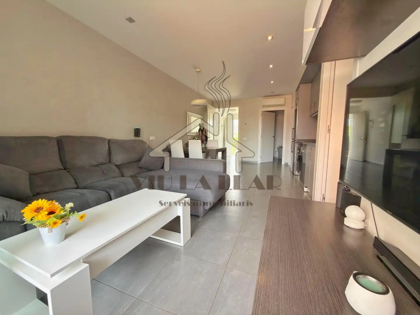 Living room of Flat for sale in Mataró  with Air Conditioner, Heating and Storage room