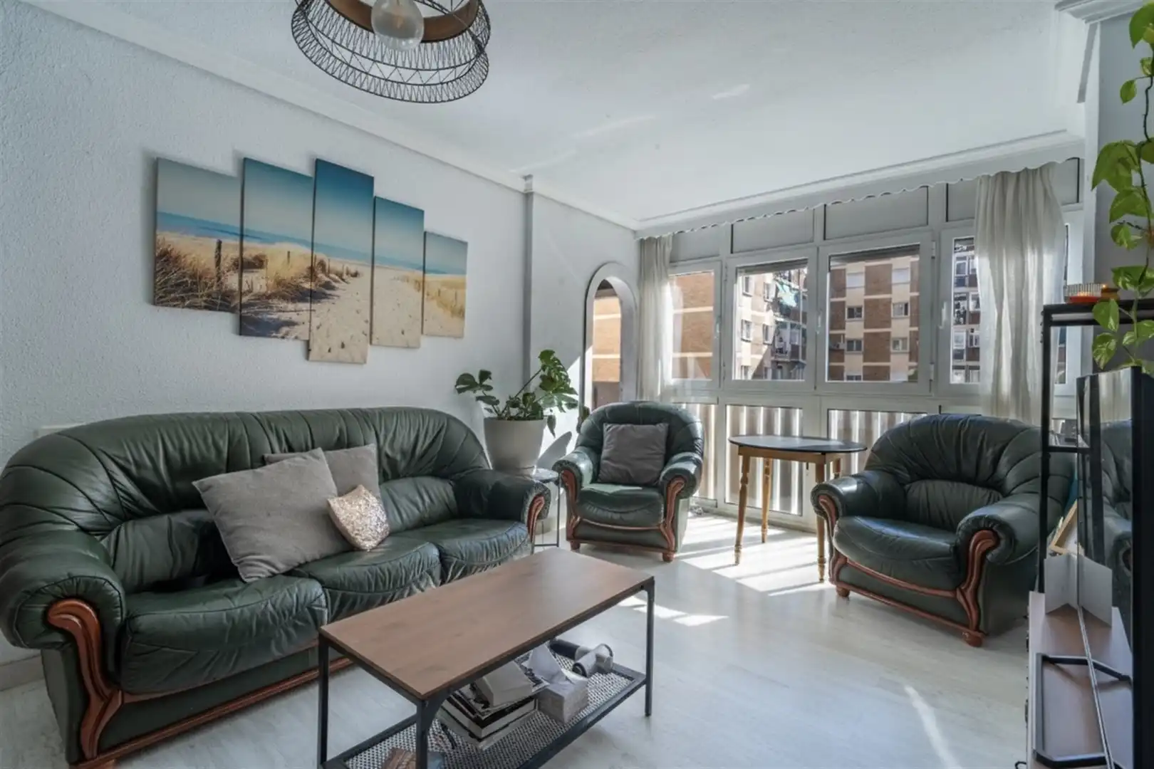 Sala d'estar de Apartament en venda en Málaga