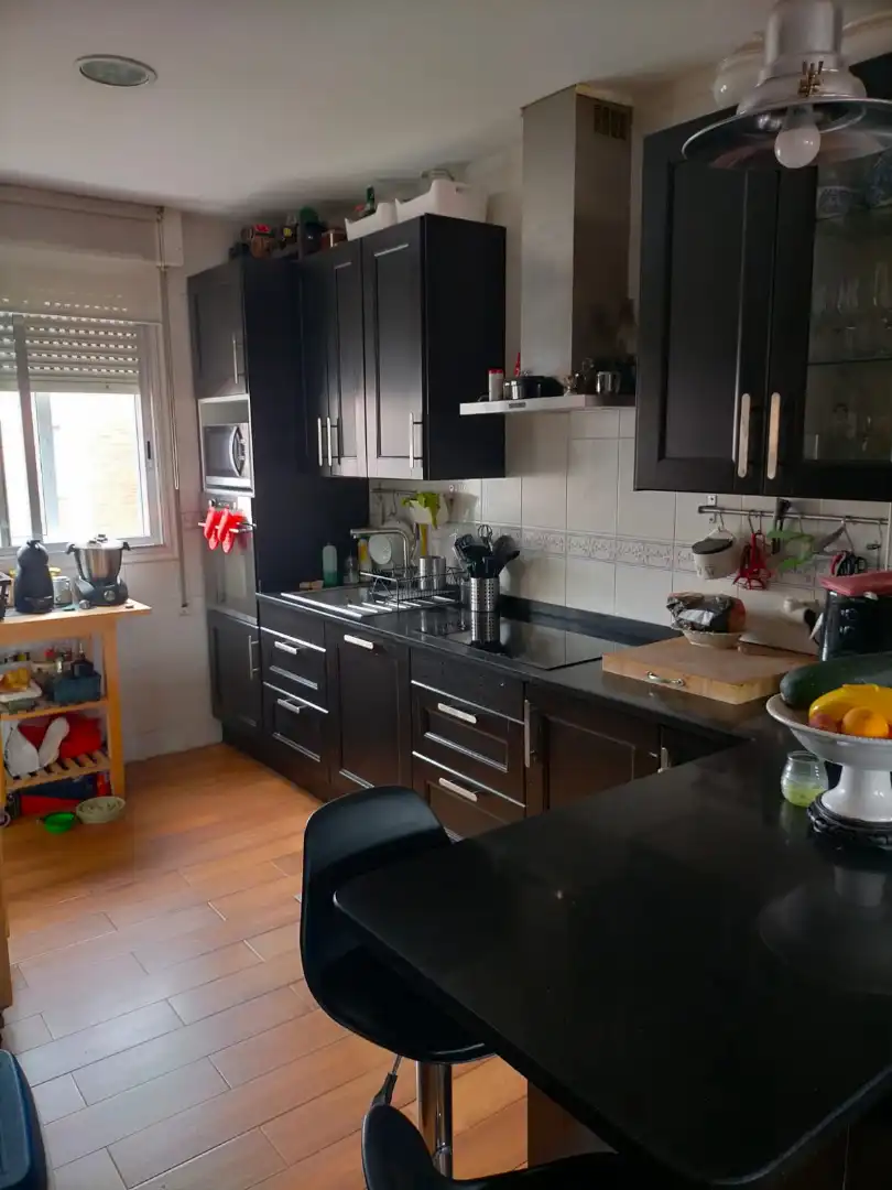 Kitchen of Flat for sale in Ourense Capital   with Heating, Parquet flooring and Storage room