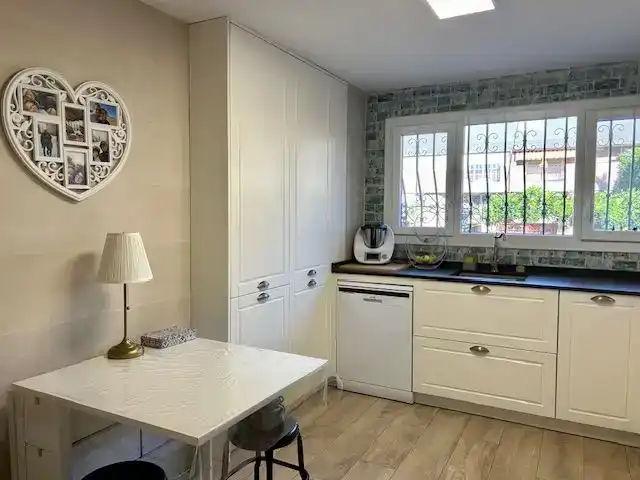 Cocina de Casa o chalet en venta en  Madrid Capital con Piscina