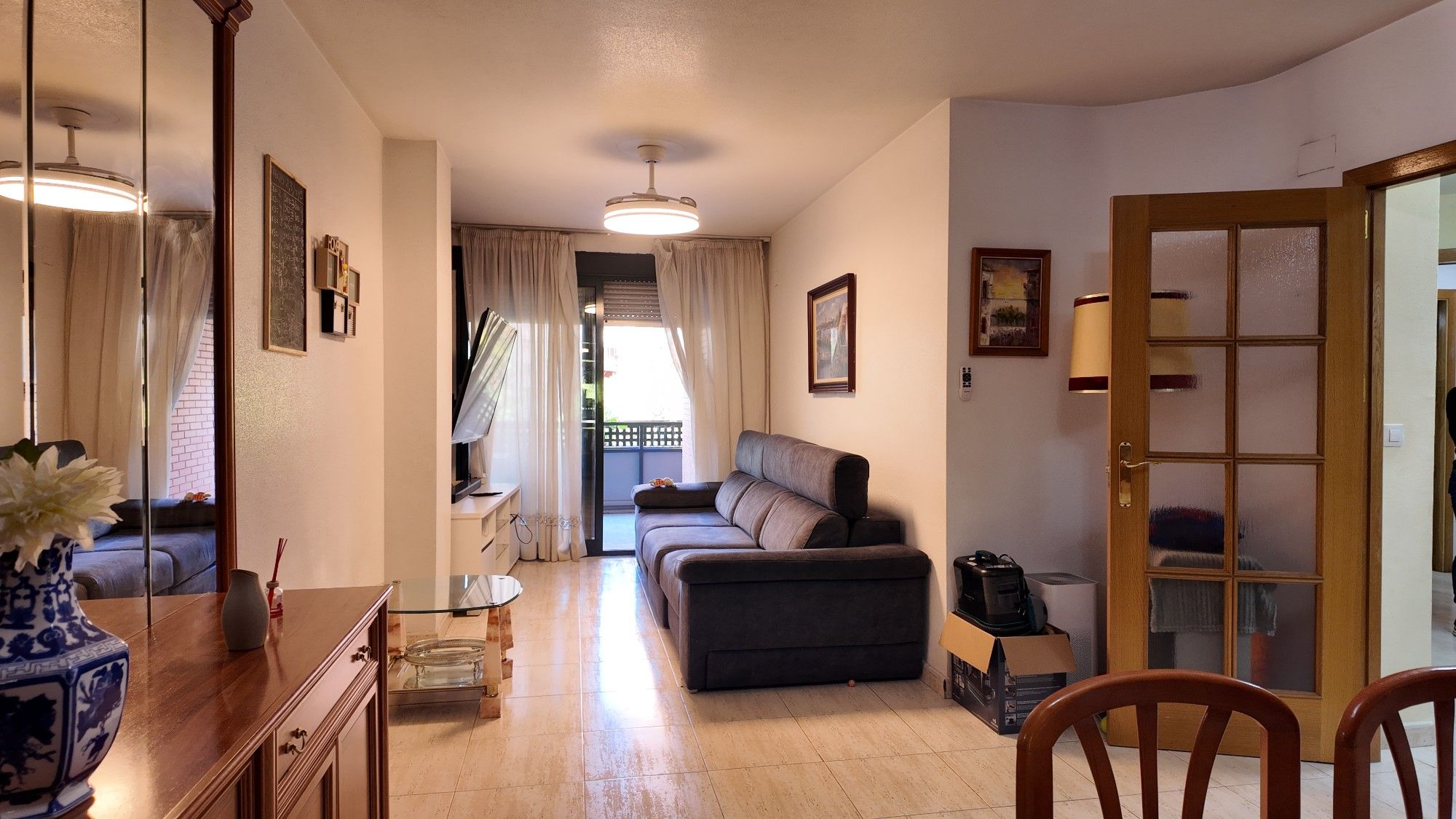 Living room of Apartment for sale in Alicante / Alacant  with Terrace, Storage room and Furnished