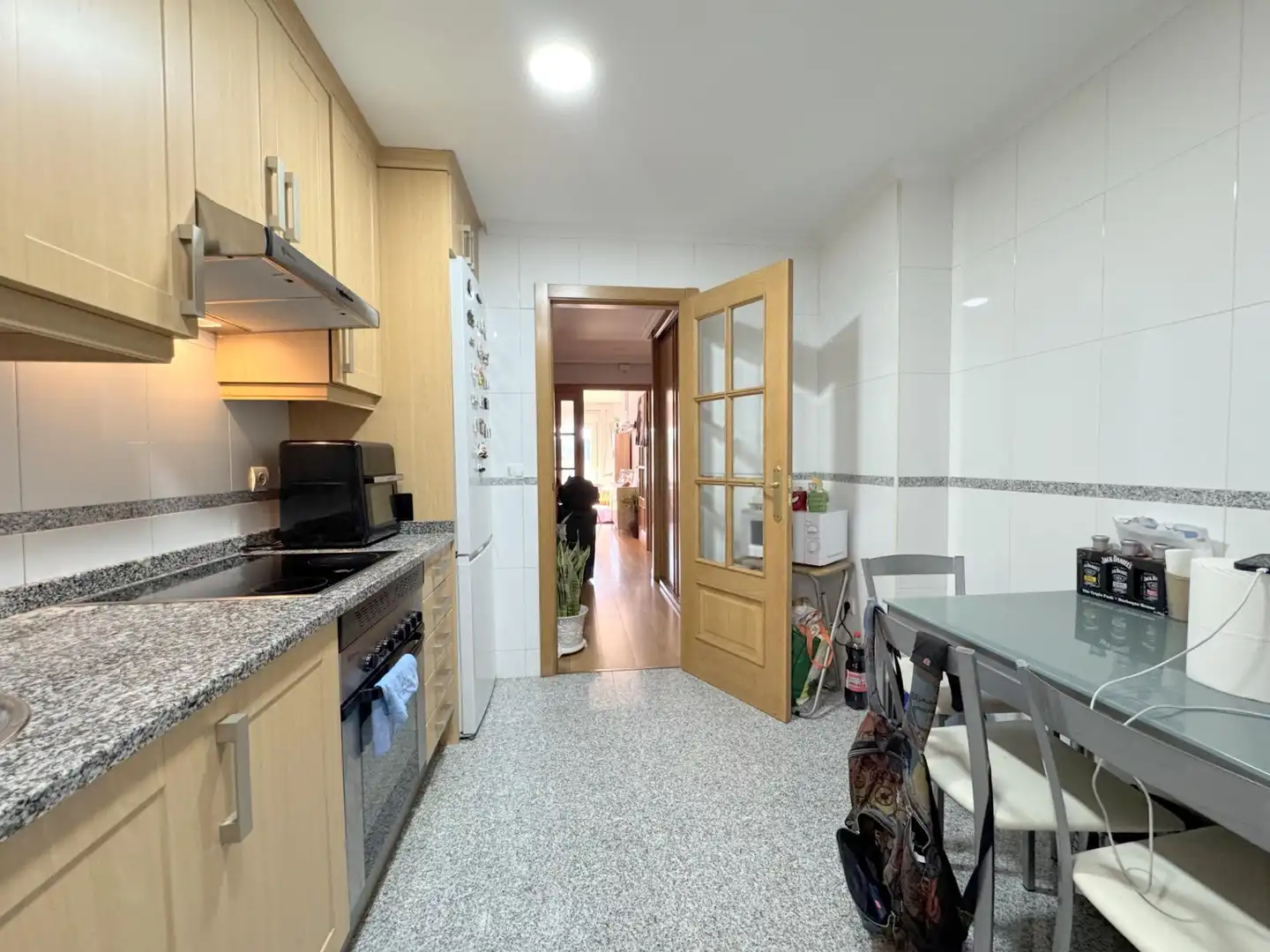Cocina de Piso en venta en Ávila con Calefacción, Jardín privado y Terraza