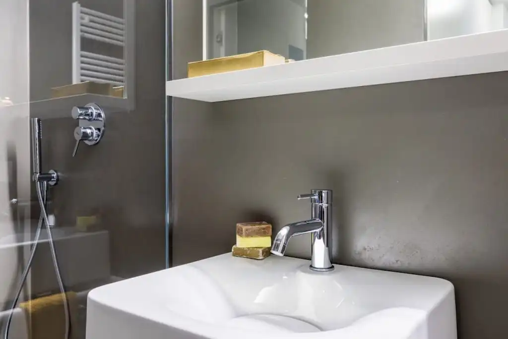 Badezimmer von Wohnung zur Miete in Los Abrigos