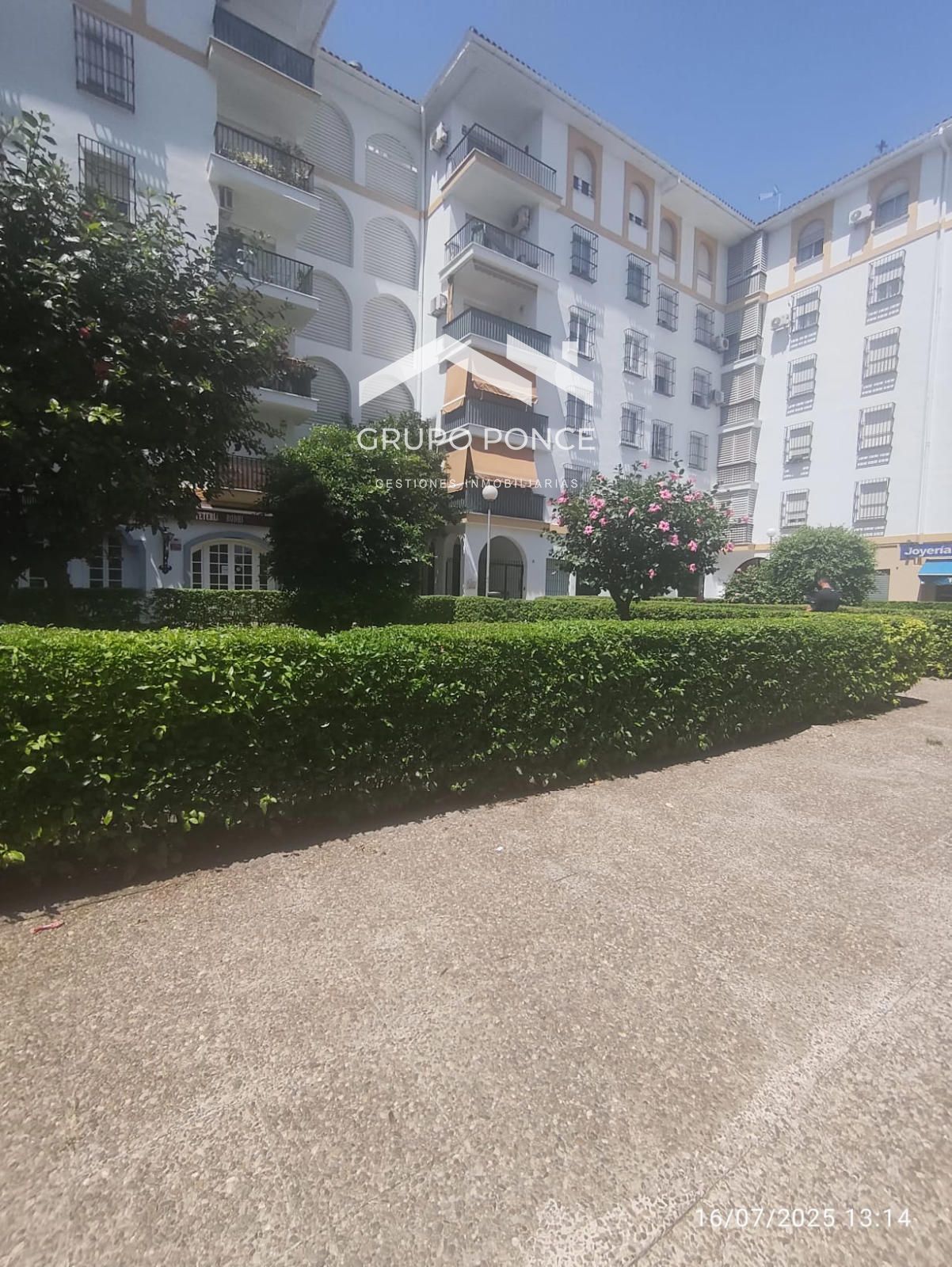 Vista exterior de Pis en venda en Jerez de la Frontera amb Aire condicionat, Terrassa i Moblat