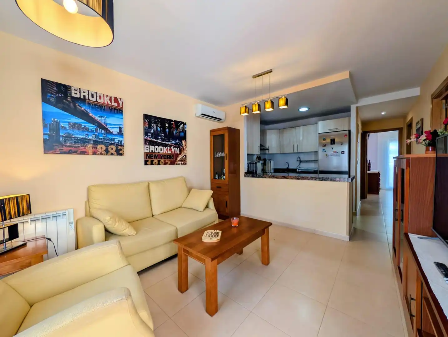 Sala de estar de Casa o chalet en venta en Alhama de Murcia con Aire acondicionado, Jardín privado y Terraza