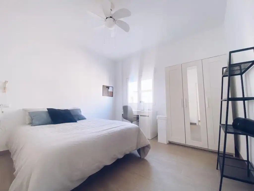 Bedroom of Flat for sale in Murcia  with Air Conditioner, Private garden and Furnished