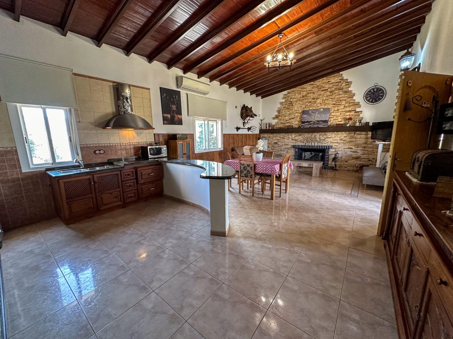 Kitchen of House or chalet for sale in Tabernas  with Air Conditioner, Heating and Private garden