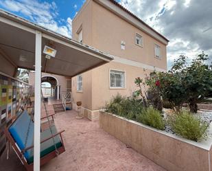 Exterior view of House or chalet for sale in Elche / Elx  with Air Conditioner, Private garden and Terrace