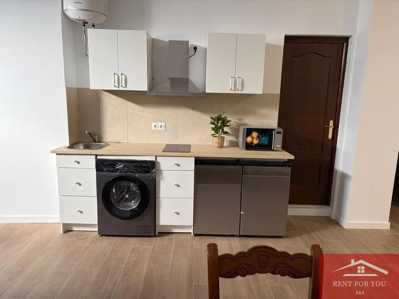 Cocina de Estudio de alquiler en Alhaurín El Grande con Aire acondicionado y Amueblado